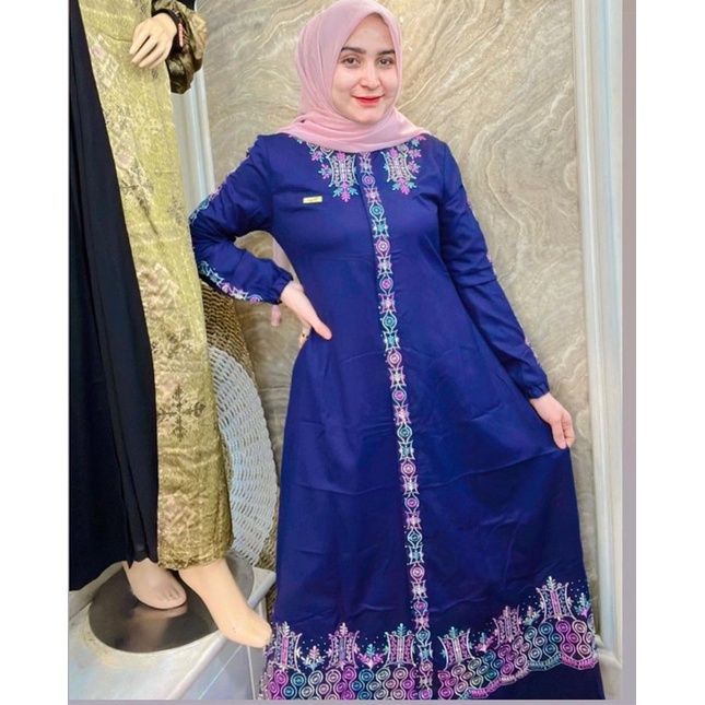 Gamis Bordiran Aceh