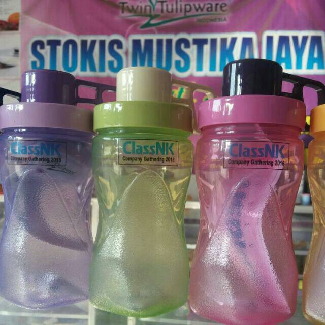 Botol minum/Mini splash bottle Twin Tulipware