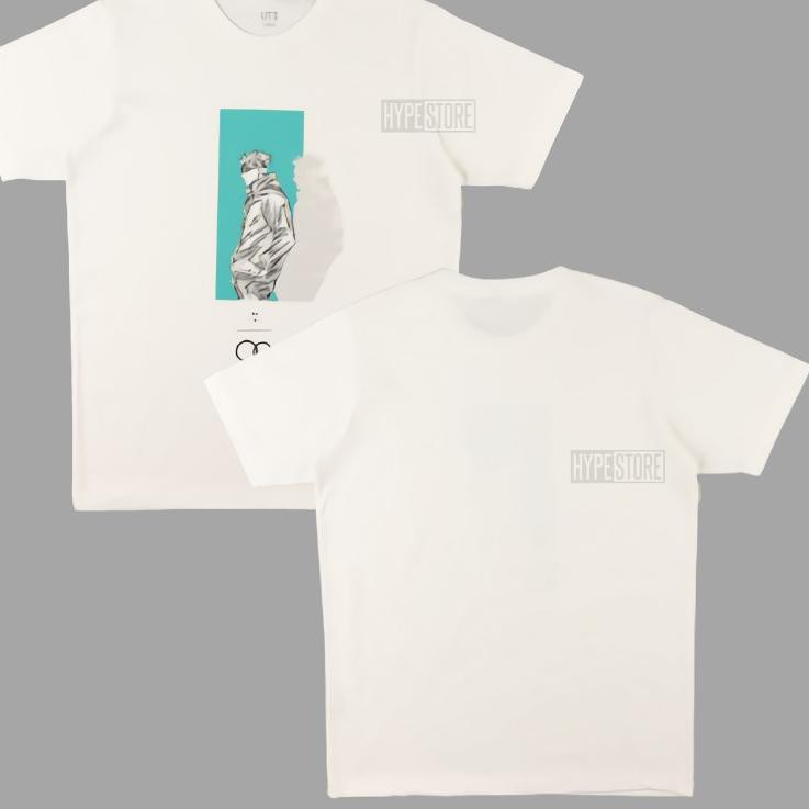 Keluaran Terbaru.. UNIQLO - ANIME JUJUTSU KAISEN UT (SHORT-SLEEVE GRAPHIC T-SHIRT) SATORU GOJO COLLE