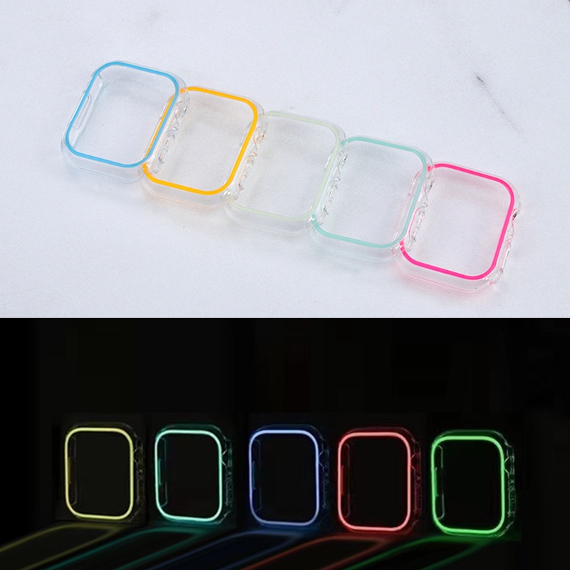 Casing Pelindung Apple Watch 45mm 41mm 38mm 42mm 40mm 44mm Hard PC Bumper