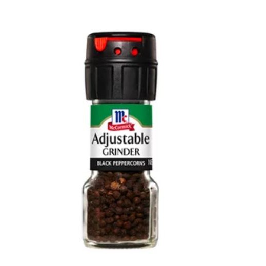 

McCormick Adjustable Grinder Black Peppercorns