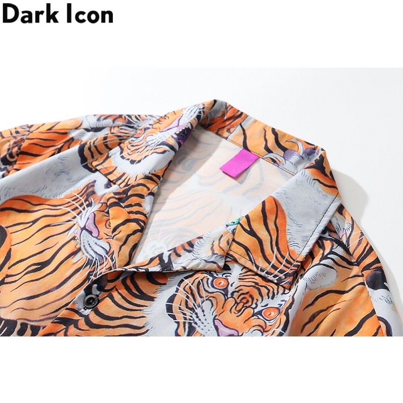 KEMEJA IMPORT PRIA WANITA ASIA KOREA JEPANG ORIGINAL TIGER DR22