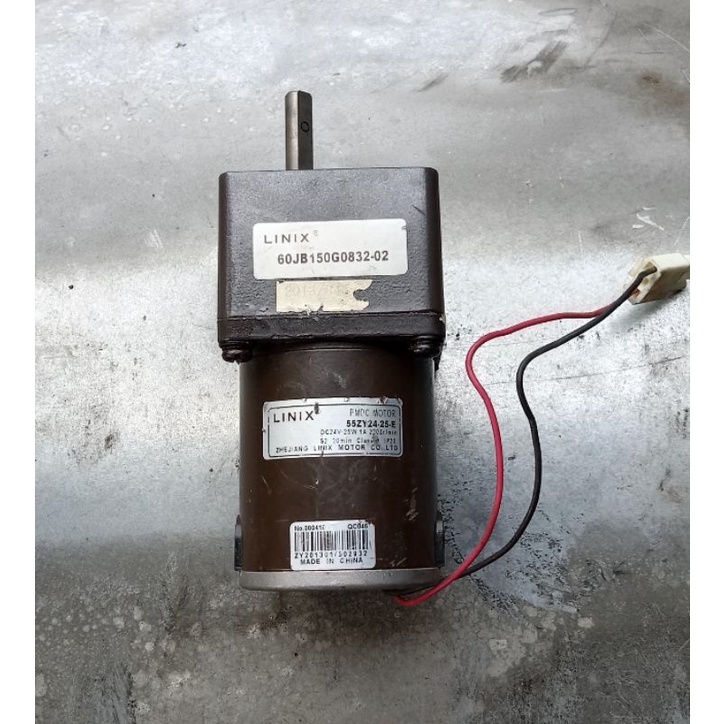 Dc Motor Gearbox LINIX 24V 25W