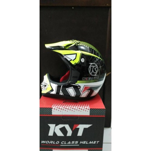 Unik helm Full face KYT Cross Pro seri 9 Berkualitas