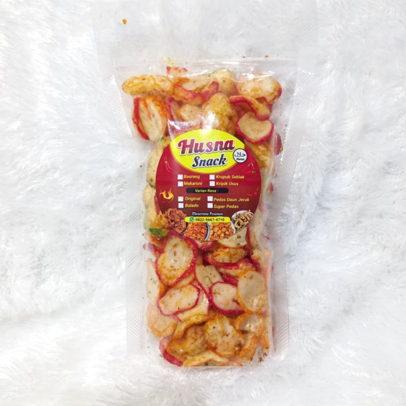 

Krupuk Seblak Husna Snack Pedas Gurih