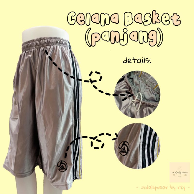 Celana Olahraga Panjang Unisex Bahan Paragon