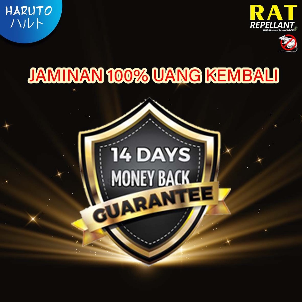 Pengusir tikus ampuh untuk mobil Haruto rat repellant 250ml paket 3 botol