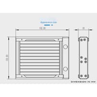 BARROW FBCFRX-120Y 120mm Copper Radiator With Temperature Display