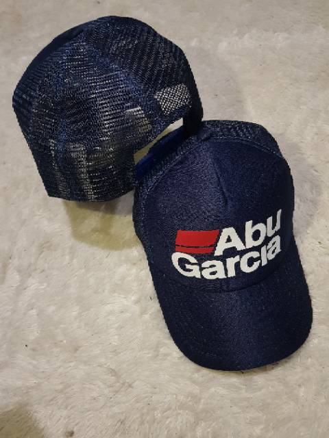 Topi mancing murah logo Abu Garcia