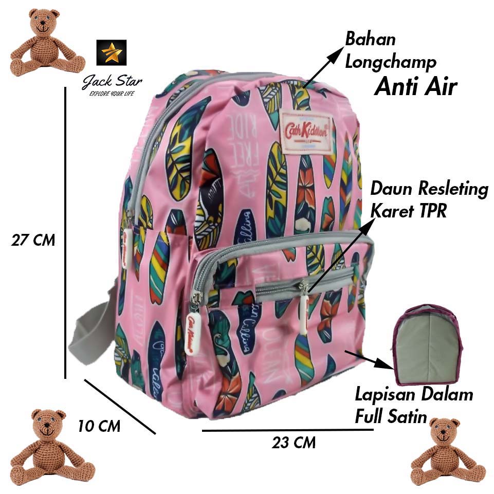 Tas Ransel Anak Perempuan tk Jackstar Tas Sekolah Ransel Anak Perempuan Tas Anak Perempuan TK Ransel Anak Perempuan