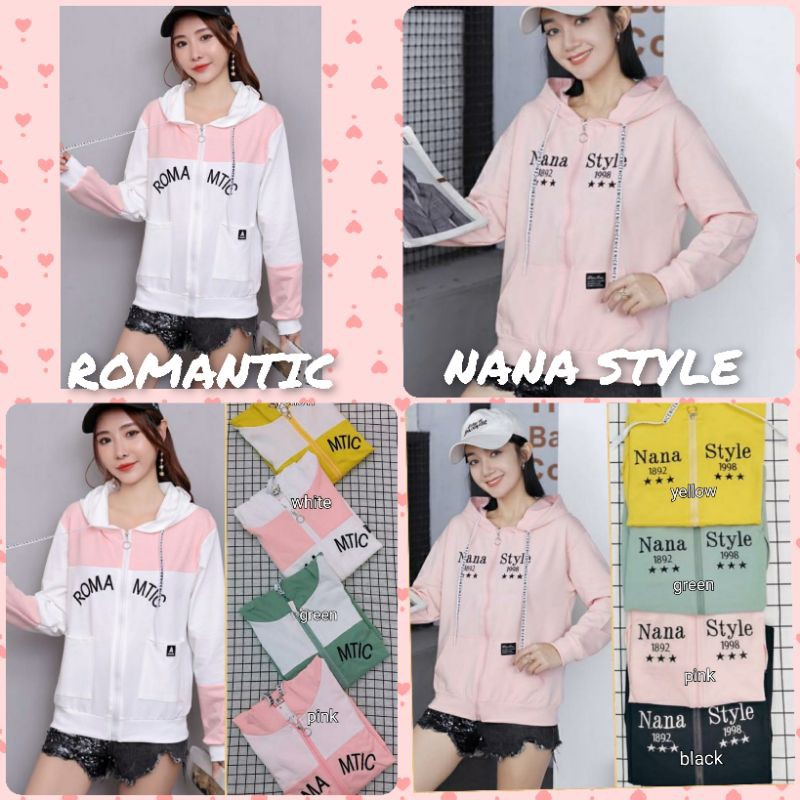 Jaket suede hoodie kombinasi import premium/ jaket wanita import hoodie casual/sweater wanita import