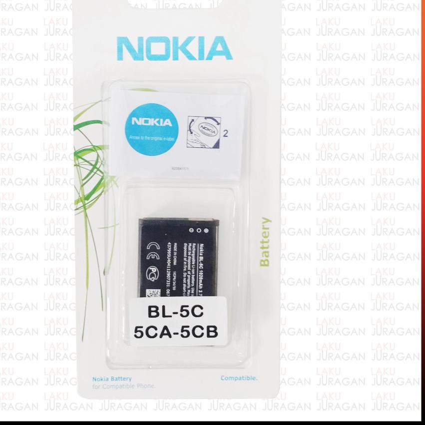 *Segera Dapatkan* Baterai Batre Nokia N100 N101 N103 N105 BL-5CB BL5CB Original Batrai HP