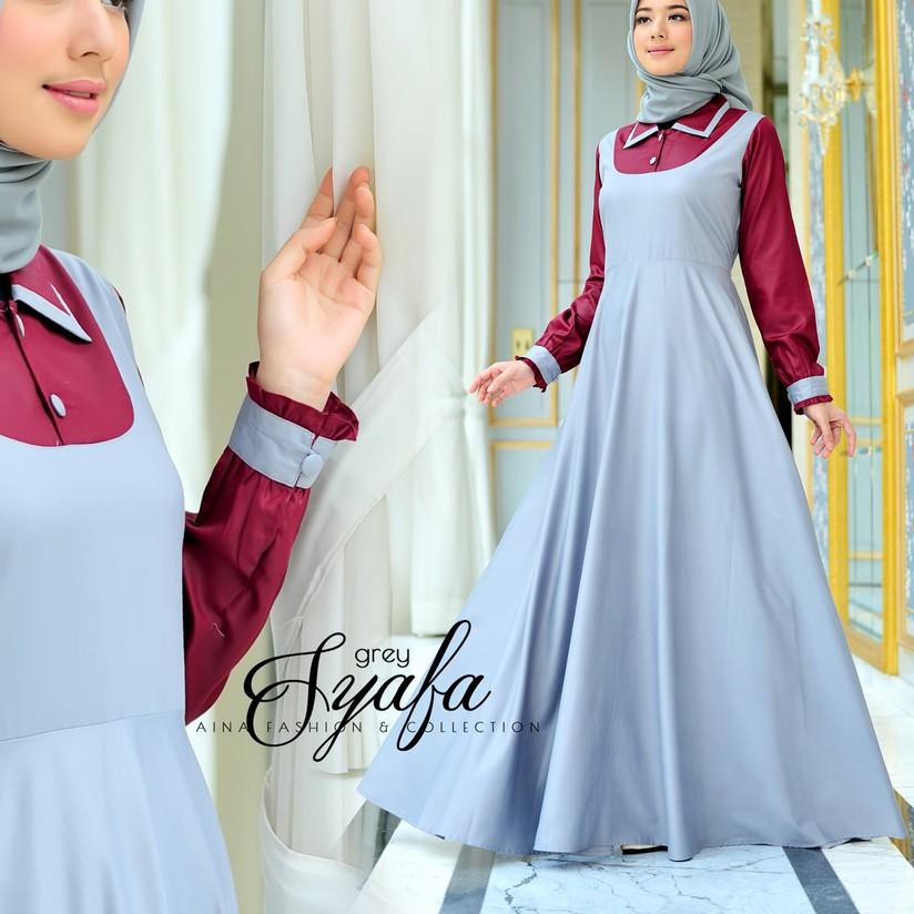 ♩ Modis Gaul Terkini Modern Elegan/ GAMIS GRACELLA BY ERIC SUMMER| BUSANA MUSLIM SYAR'I ➷