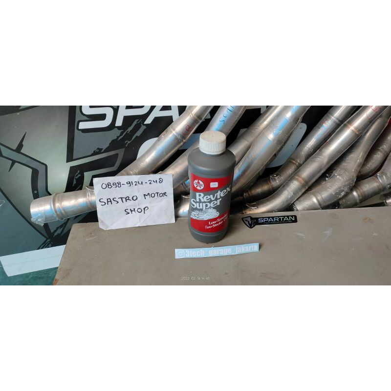 OLi Samping Lawas CALTEX REVTEX SUPER low smoke 2T Oli Samping Jadull