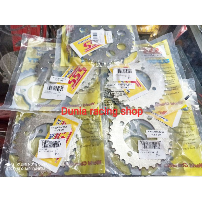 GREN789  Gear sss Gir sss 415 belakang Yamaha Honda Suzuki 26 27 28 29 30 31 32 33 34 35 36 37 38 39