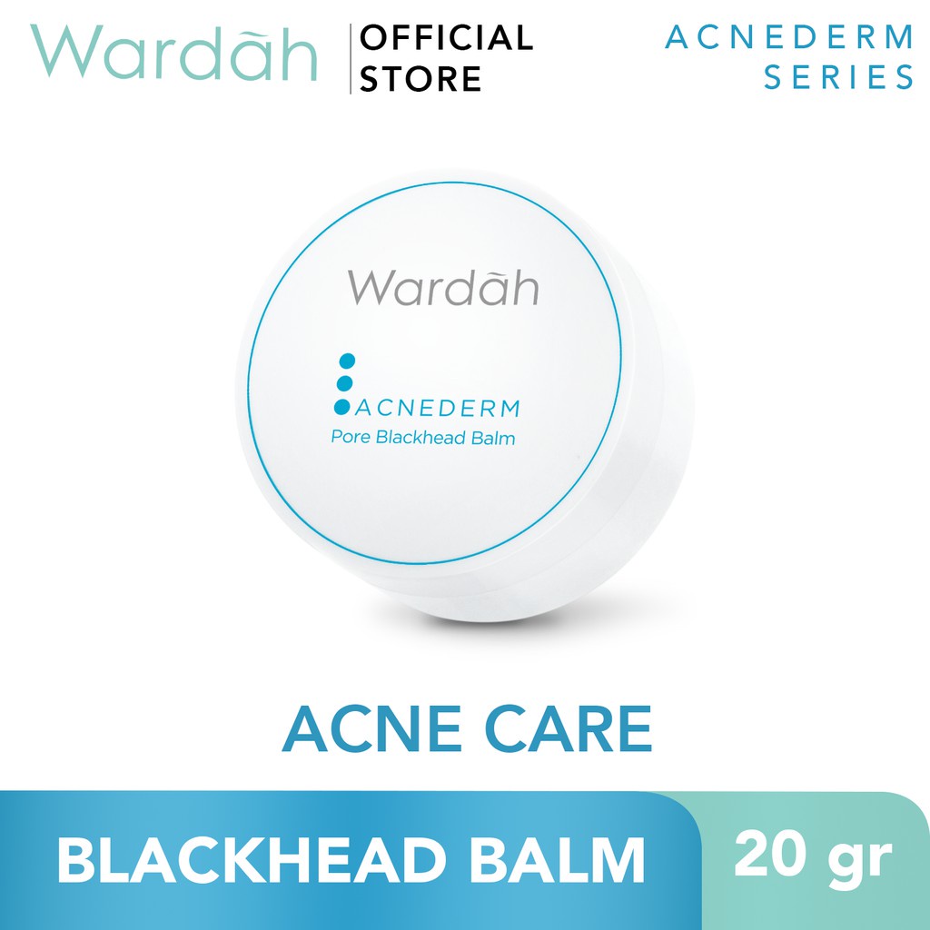 Wardah Acnederm Pore Blackhead Balm - 20gr