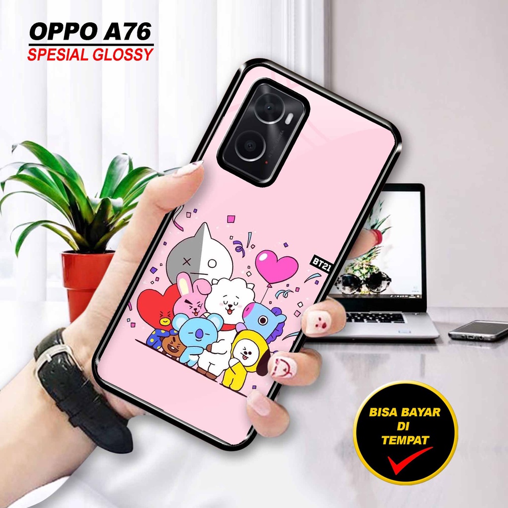 Case Oppo A76 A36 - Hardcase Oppo A76 A36 - Softcase Oppo A76 A36- Cassing Elegant Oppo A76 A36 - Ke
