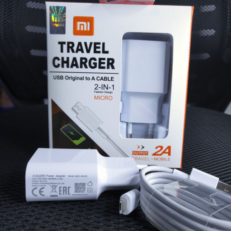 Charger Xiaomi Original 100% Fast Charging Micro USB