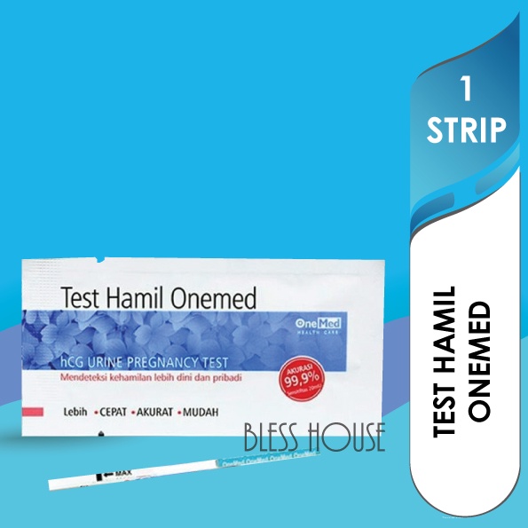 Jual Onemed Test Kehamilan Tes Hamil Test Pack Akurat Strip Shopee Indonesia