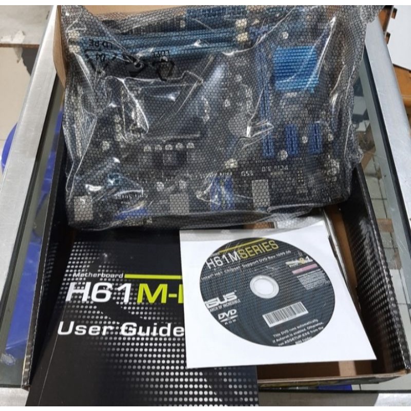 mainboard asus h61  intel soket 1155 gen 2 dan 3
