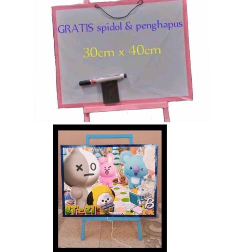 

[PRODUK HFYWU] papan tulis anak bisa sambil duduk 30cm x 40cm GJM