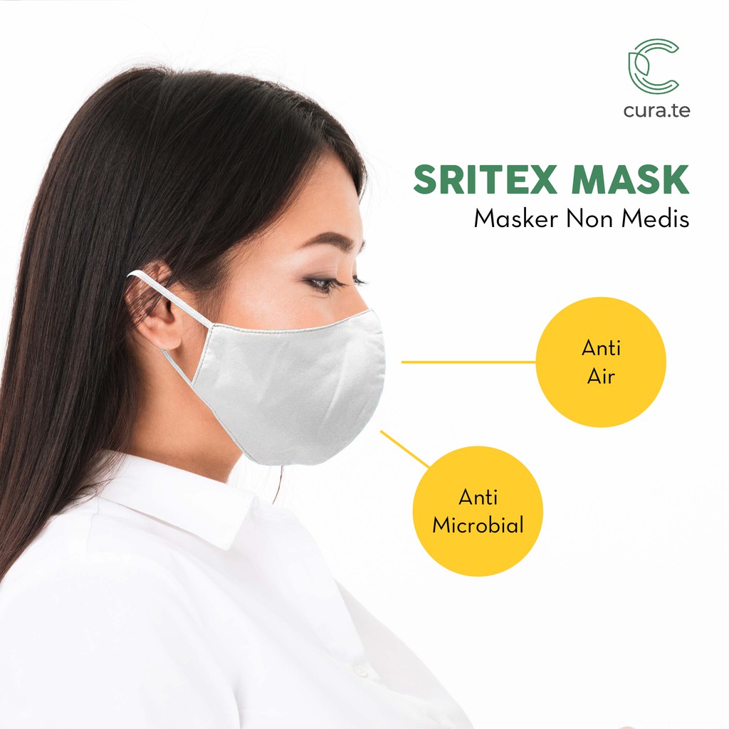 Masker Kain Sritex Anti Microbial Masker Mulut
