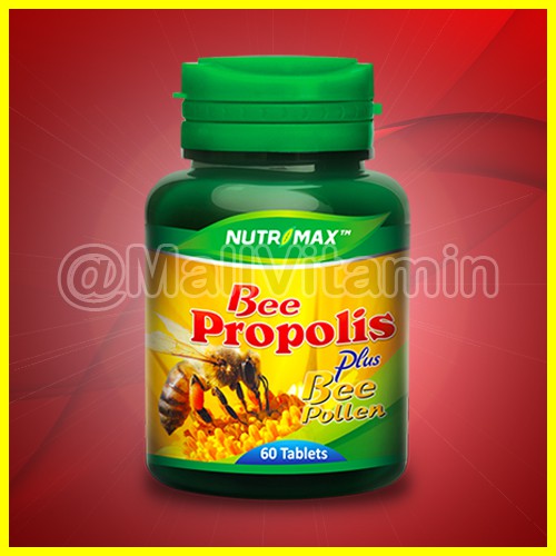 Nutrimax Bee Propolis Plus Bee Pollen Isi 60 Vitamin Buat Penambah