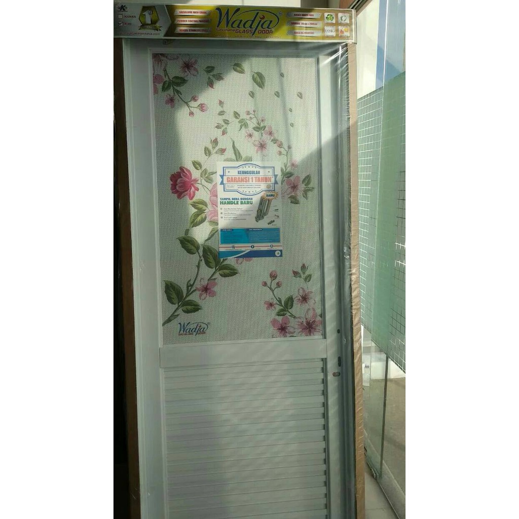 Pintu Kamar Mandi Wadja Printing Glass