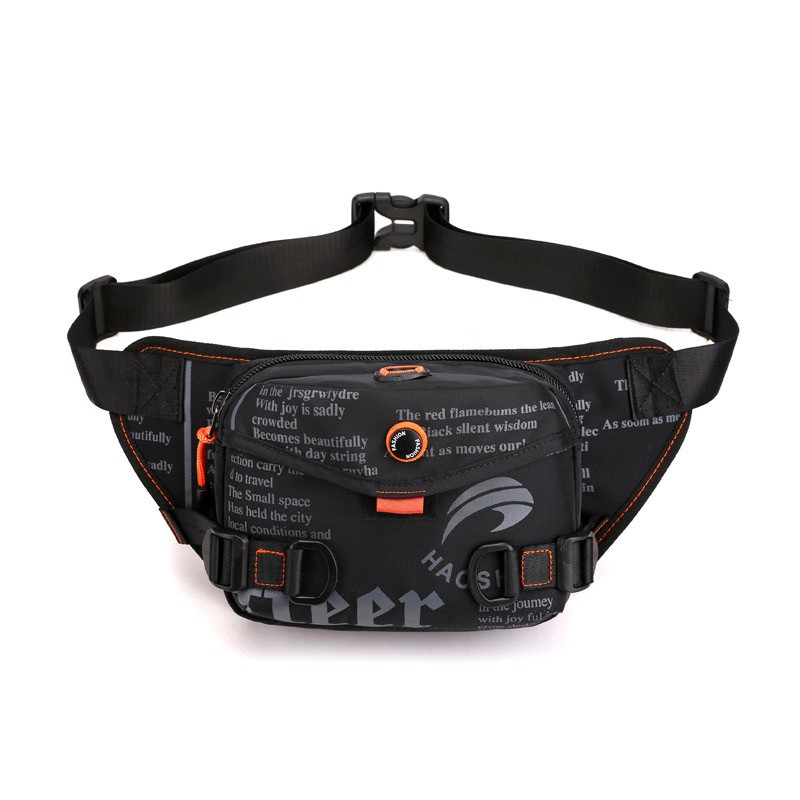 HAOSHUAI 5129 Tas Selempang Pria Waistbag Pria Waterproof WATCHKITE WKOS