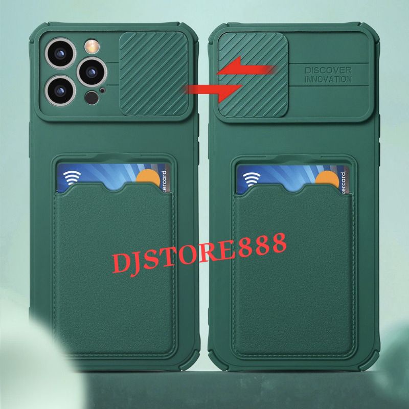 XIAOMI REDMI 9A/ 9C/ 9T/ NOTE 10S/ SOFT CASE MACARON SLIDE CAMERA + SLOT CARD HOLDER /CASE MACARON SLIDE CAMERA + SLOT CARD DESIGN