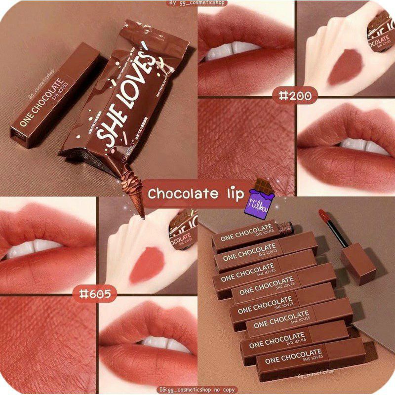 SHE LOVES ONE CHOCOLATE LIP CREAM ECER