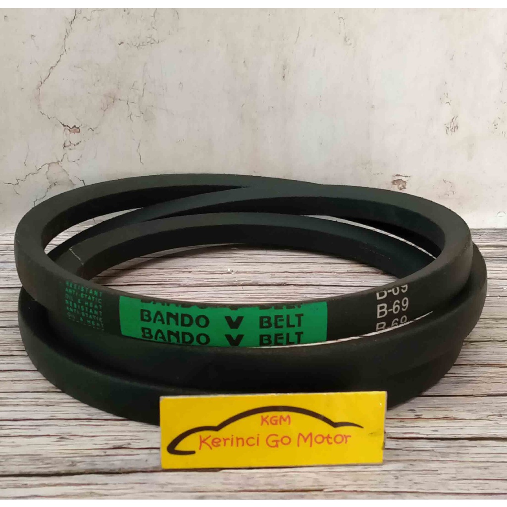 BANDO VAN BELT B-69 V BELT TALI KIPAS B69 FAN BELT VANBELT POLOS B-69