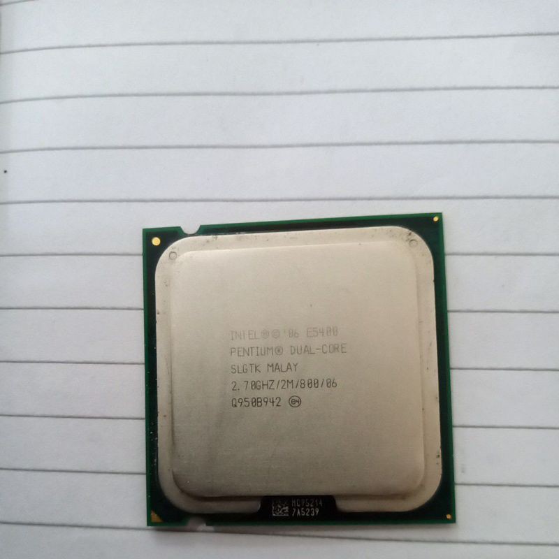 prosesor Cpu (seken)