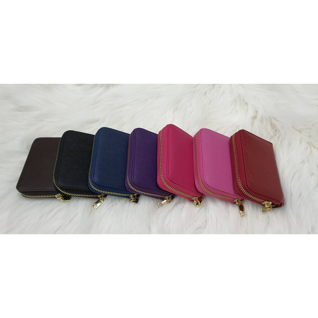 dompet kartu fashion card holder wallet PU leather libra