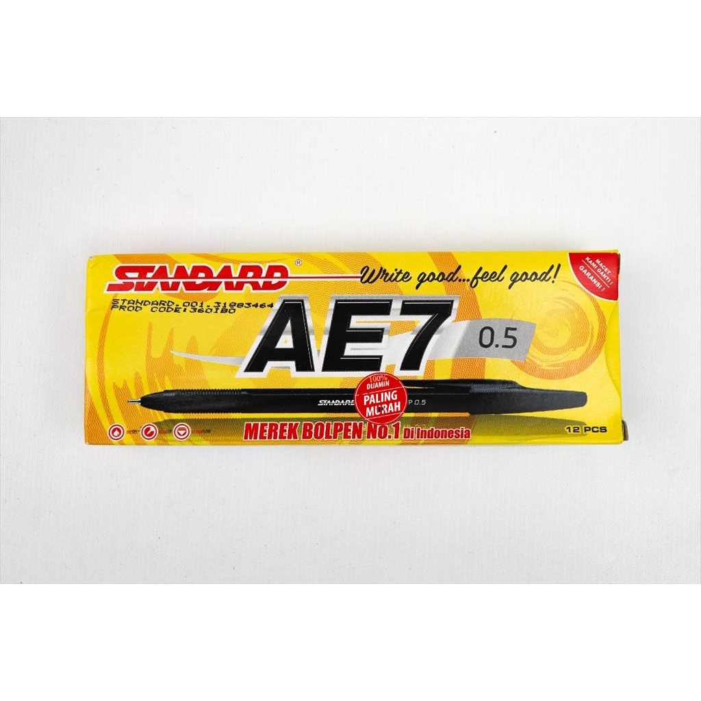 

Pen Pulpen Standard AE7 ISI (12 PCS)