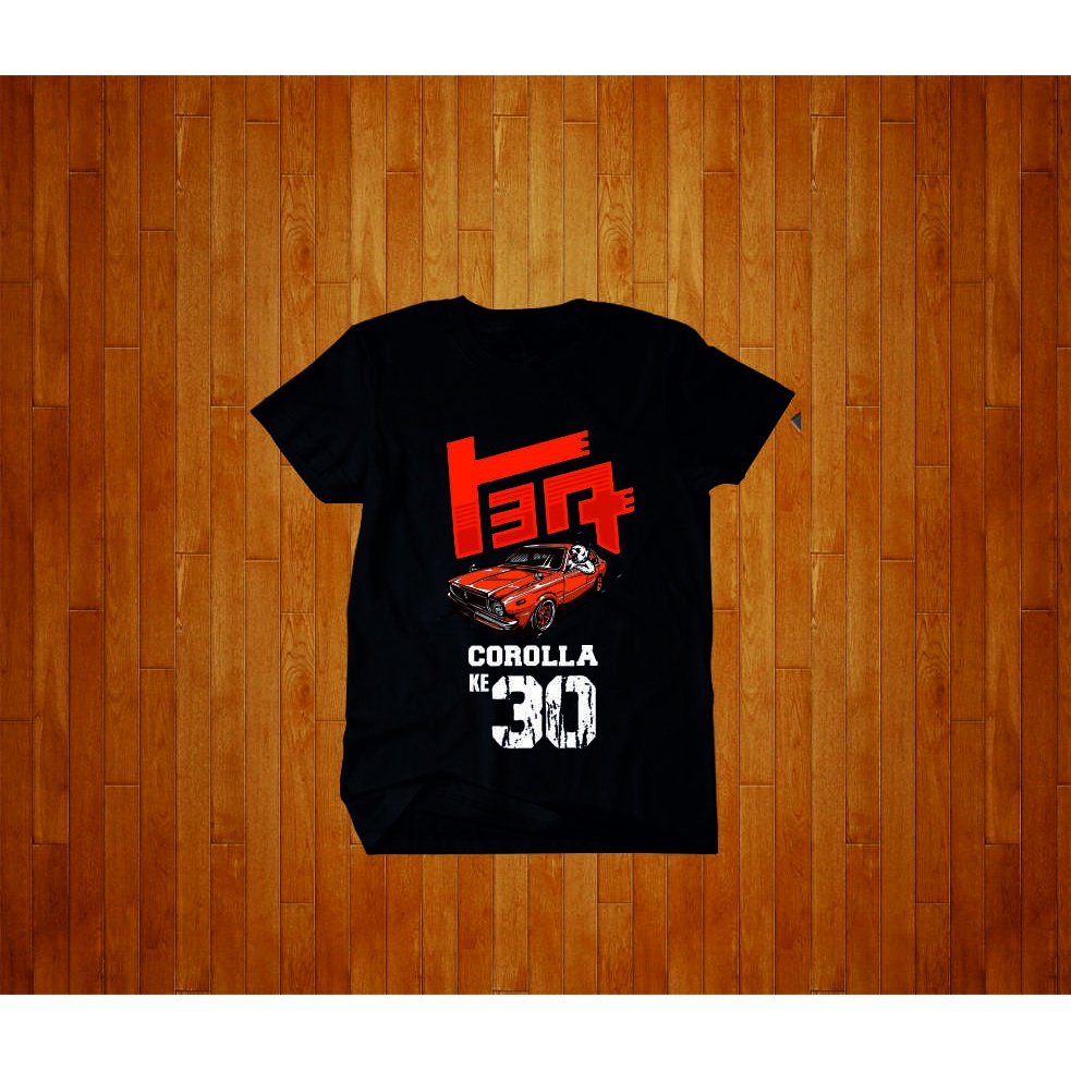 kaos anak corolla ke30