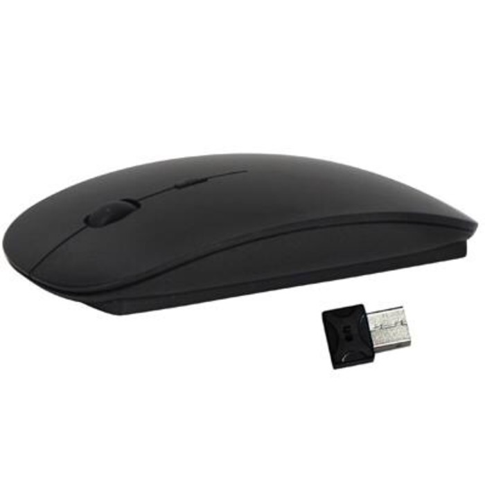 Optical Wireless Mouse Ultra Slim - BLACK