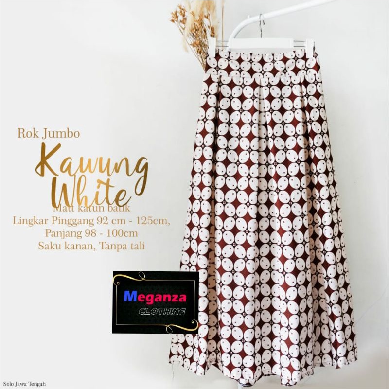 ROK BATIK JUMBO GOOD QUALITY. ROK PESTA BATIK