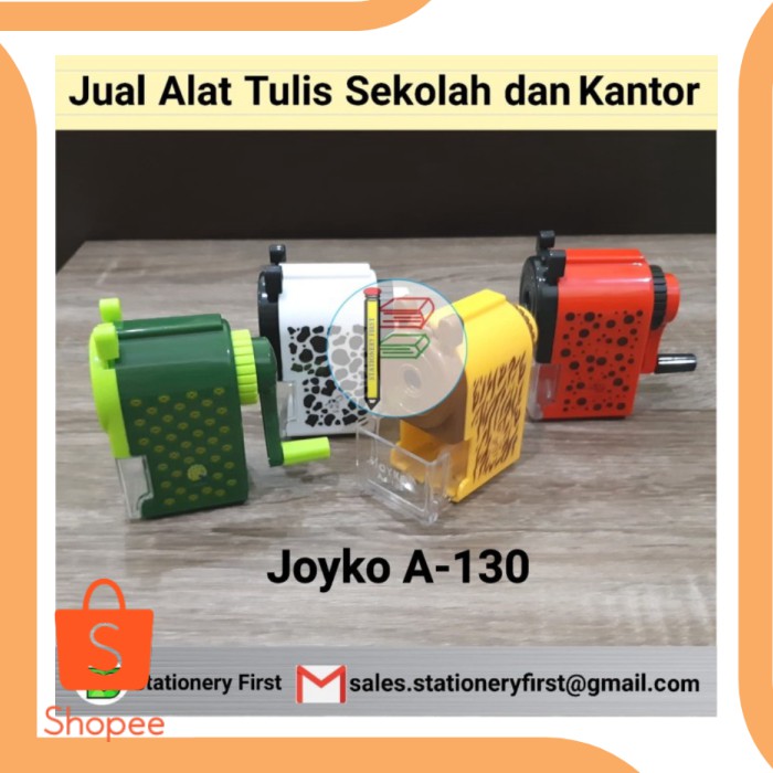 

Rautan Putar Pensil Meja Joyko Motif Animal Hewan Savanna Joyko A-130