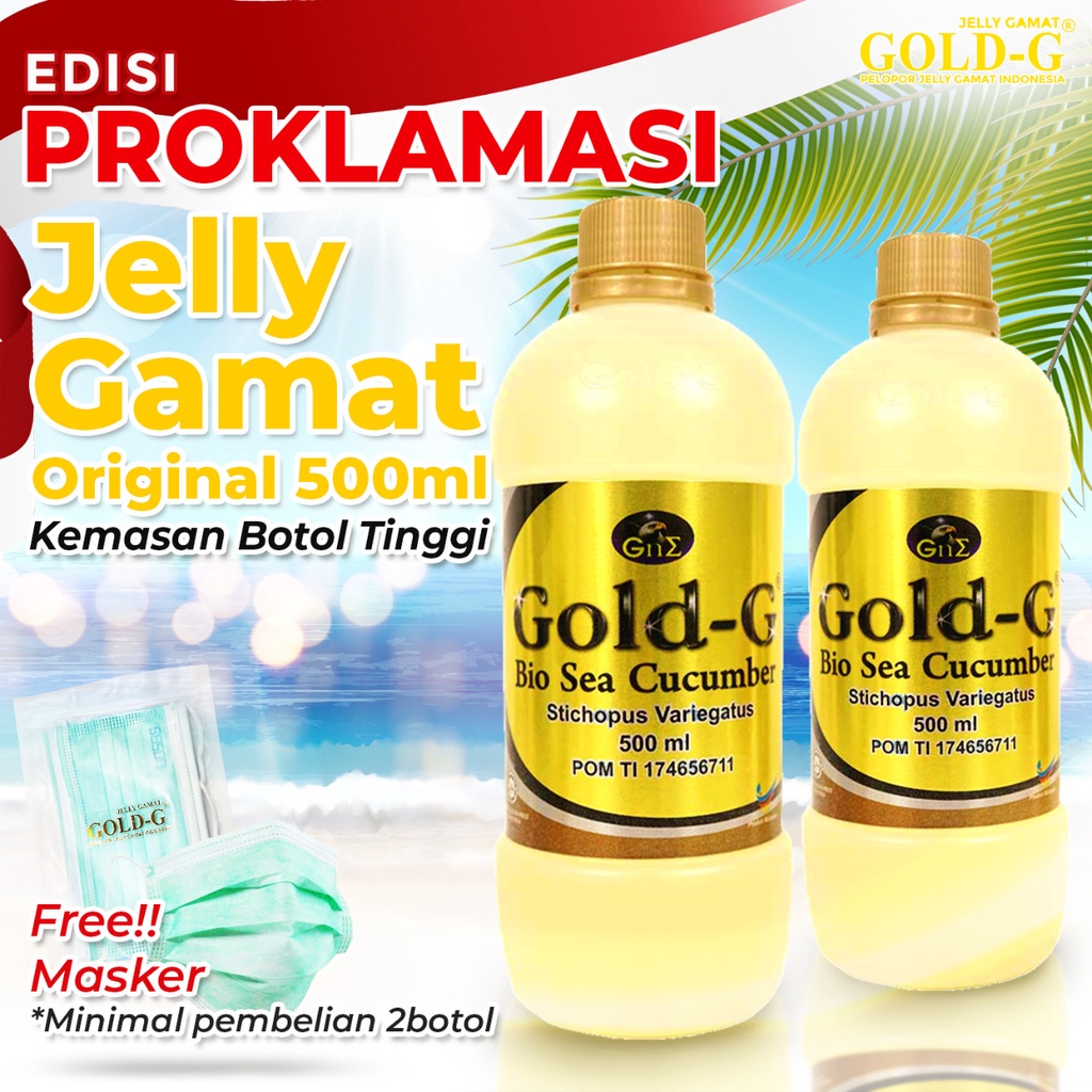 Jelly Gamat Gold G 500 Ml | Obat Asam Urat Original