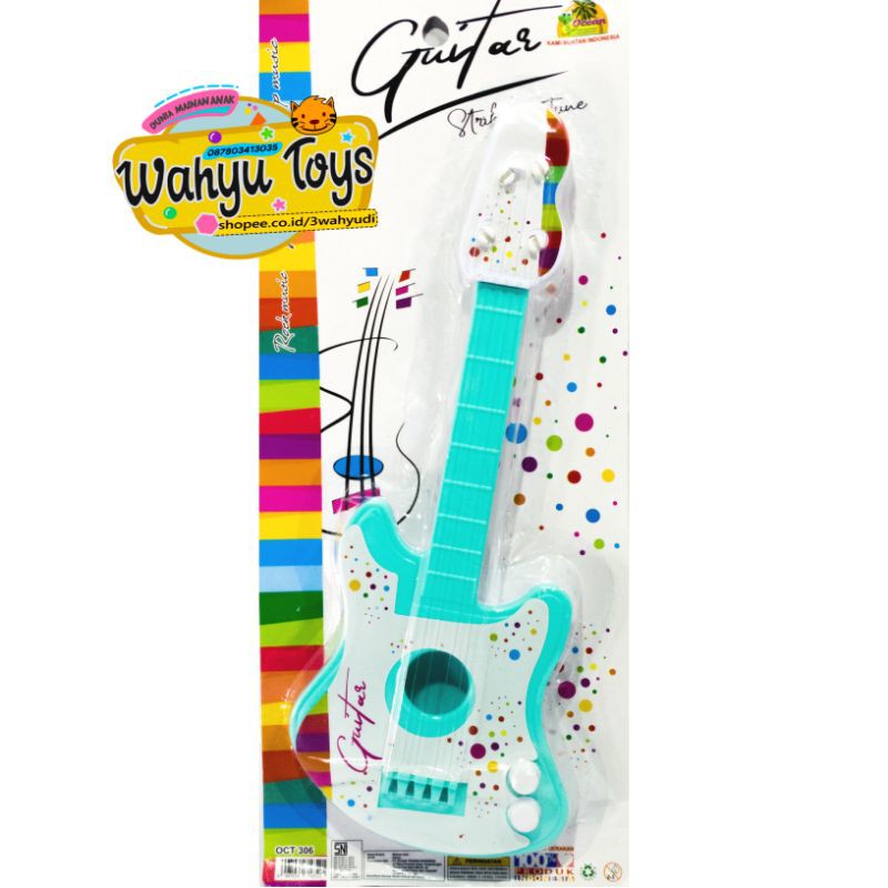 MAINAN ALAT MUSIC ANAK GITAR SET MAINAN GITAR SET MURAH