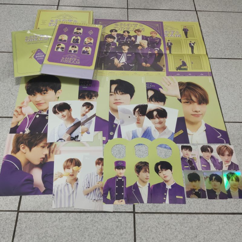 Sharing SG NCT Dream 2022 benefit Aladin Mark JiSung Chenle