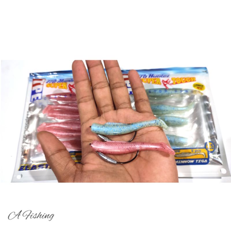 SOFT LURE MINI 6CM PRO HUNTER SATUAN PAKAI HOOK