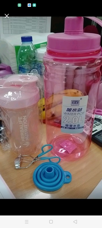 Tu88 Botol Shaker 500ml Nutrition Mixer Cup Botol Minum Olahraga - Bs500