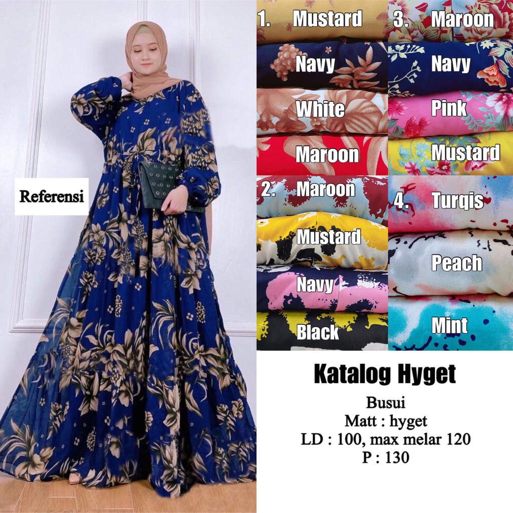 Gamis Hyget Busui Lanjutan Katalog Gamis Murah Gamis Hyget Gamis 30ribuan AH