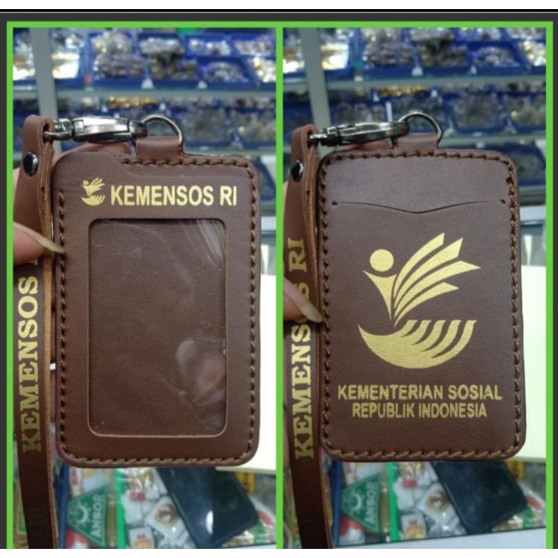 ID CARD KEMENSOS  RI NEM TAG KEMENSOS RI