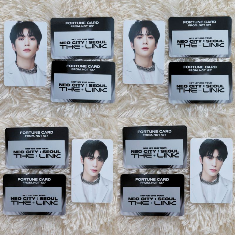 NCT 127 THE LINK FORTUNE SCRATCH CONCEPT JAEHYUN PHOTOCARD PC