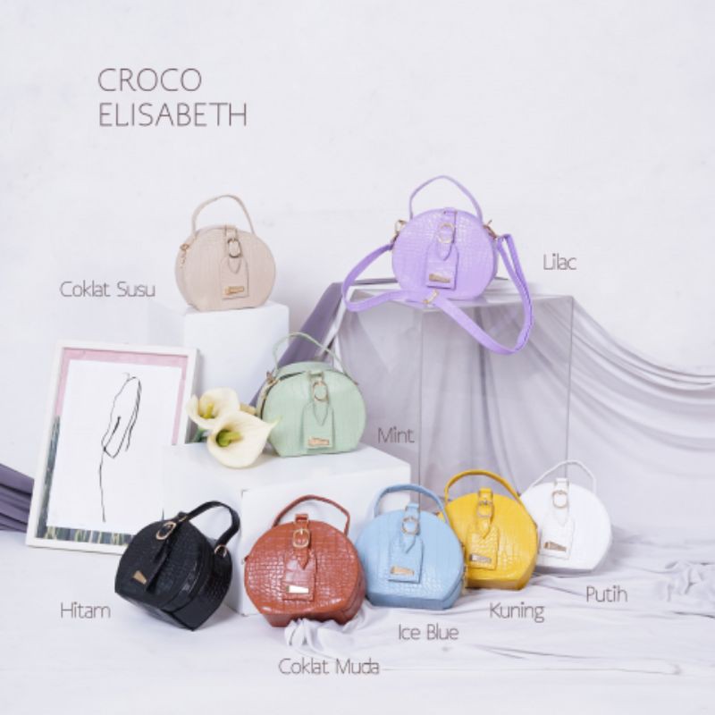 CROCO ELISABETH - TAS WANITA ORIGINAL