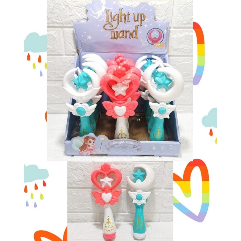 Mainan Anak-Anak Cewek Tongkat Lampu /Light Up Wand