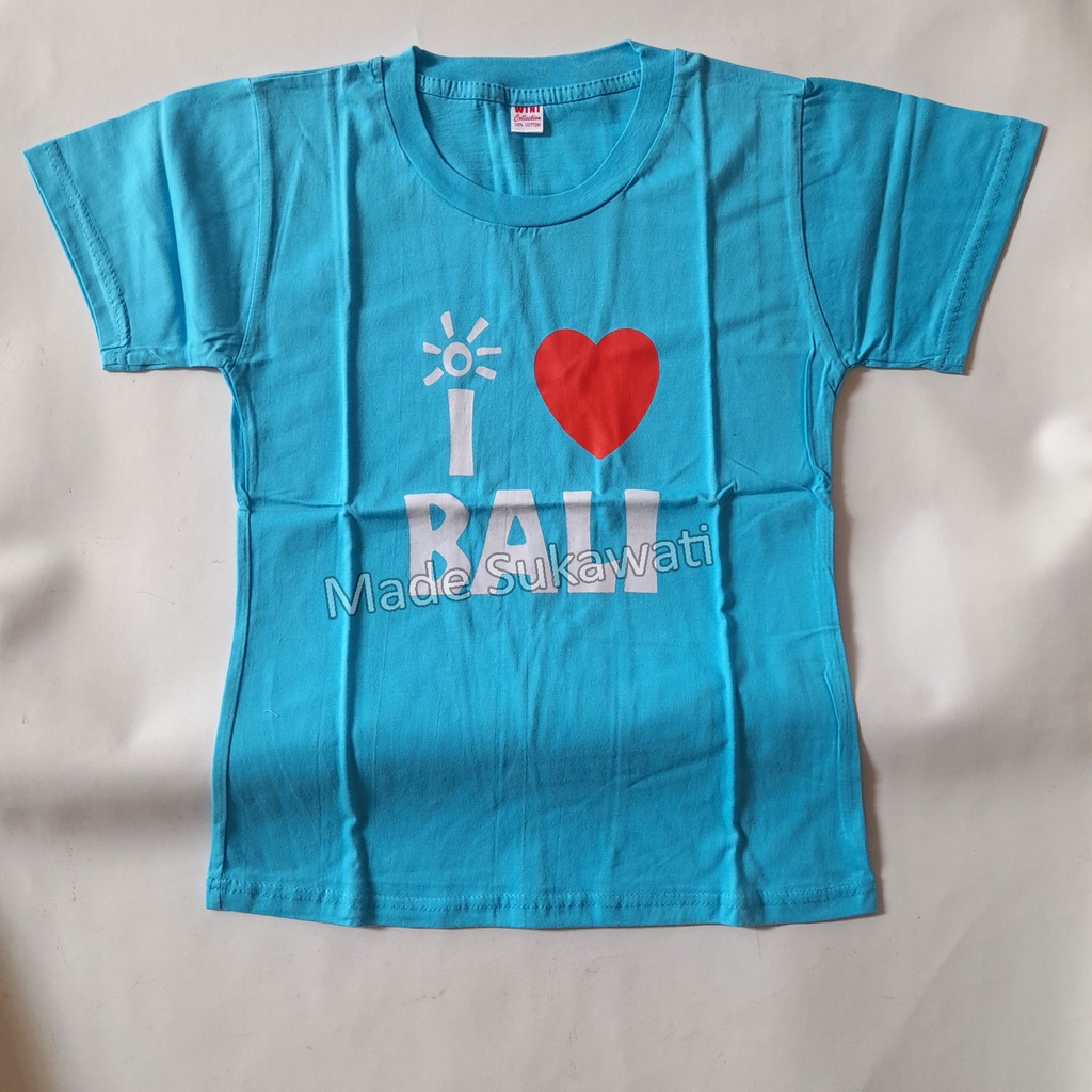 Baju kaos atasan anak cewek khas bali